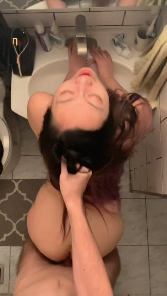 Fucked In My Friend’s Bathroom
