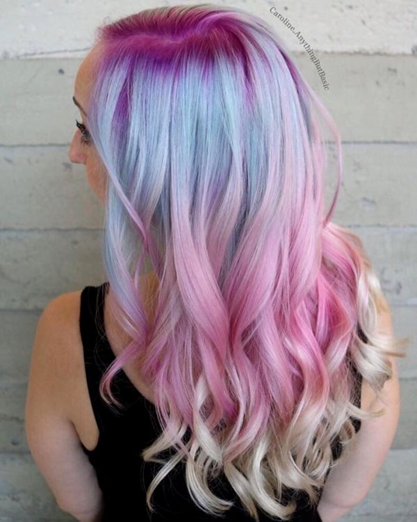 Cotton Candy Curls