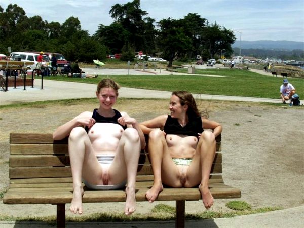 Girls On A Bench