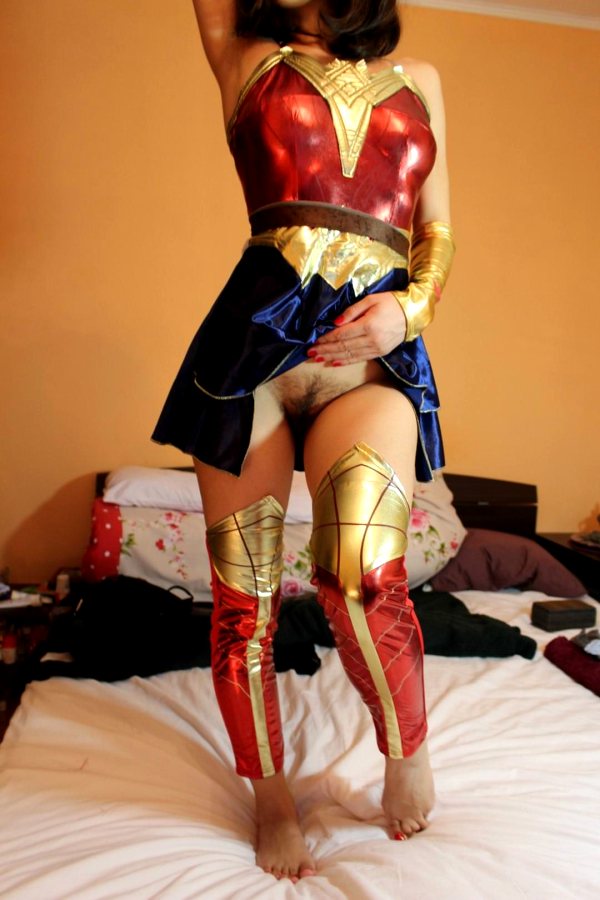 Hairy Wonder Woman! :D
