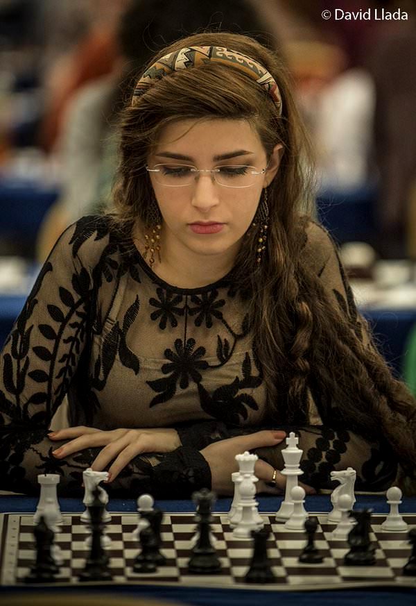 Iranian-born International Master Of Chess - Dorsa Derakhshani. In This Picture, She's Playing For The United States.